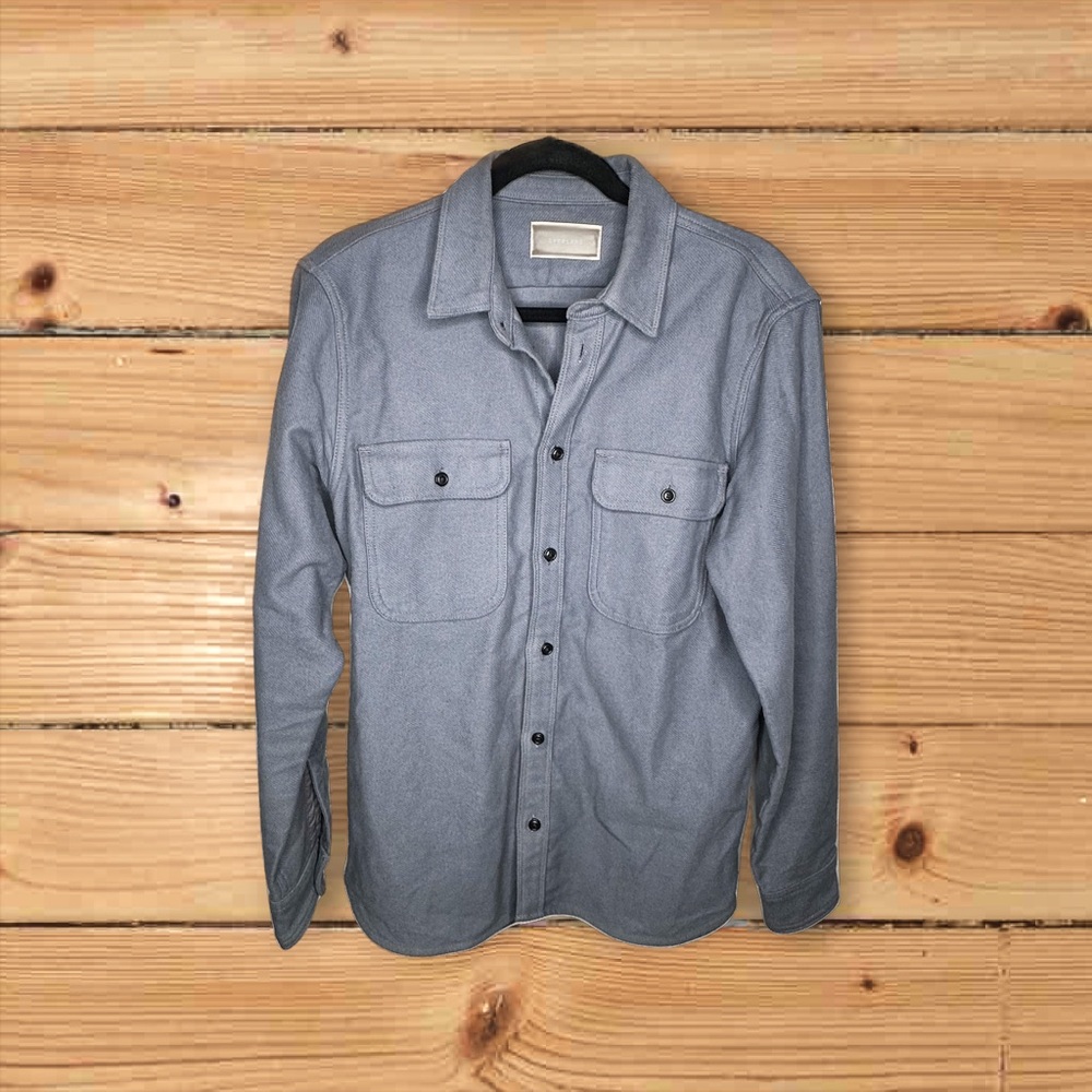 Everlane Heavyweight long sleeve Shacket